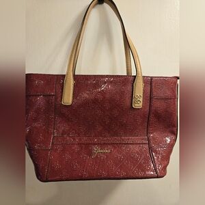 Guess Women's Handbag Pink Shoulder Bag